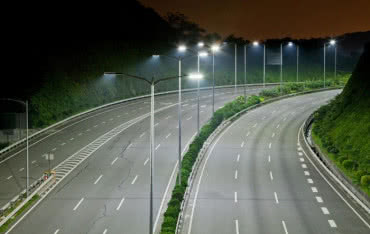 Projekt oświetlania autostrad w Chinach z wykorzystaniem LED